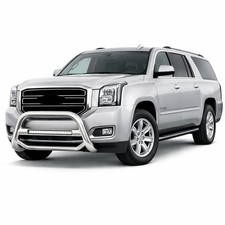 Cadillac Bull Bars Kasei Bull Bar Push Bar No skid plate SS fit 2007-2014 Cadillac Escalade EXT