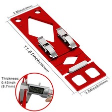 For Circular Saw CNC 90° Straight Angle Milling Stopper with Edge Guideway