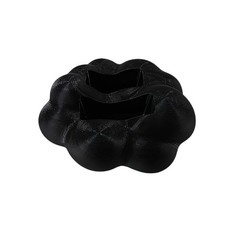 3D Printed Cloud Remote Control Holder, Desk Organizer Storage Container Black