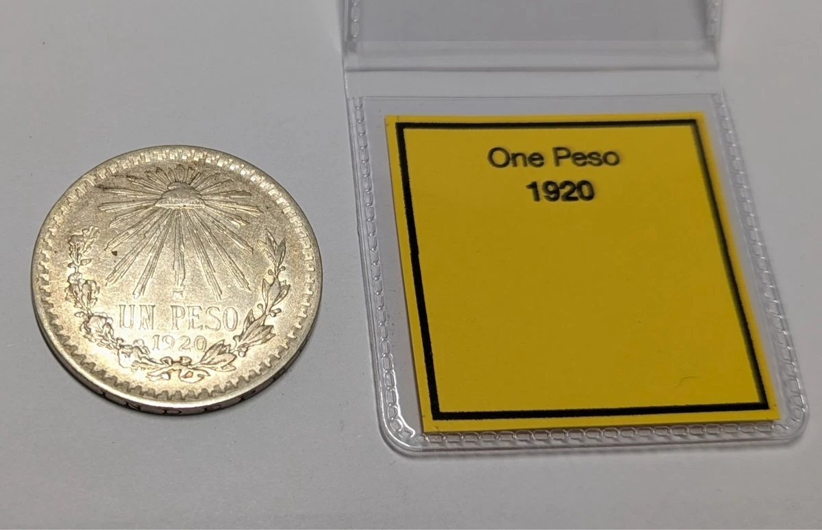 1920 1 Peso Mexican Coins for sale | eBay