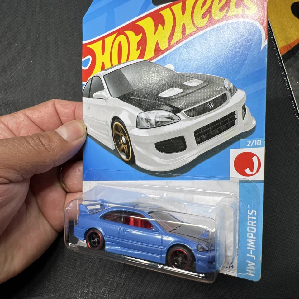 Hot Wheels Honda Civic SI - Cambio de rueda personalizado y color Foto 4 de 4