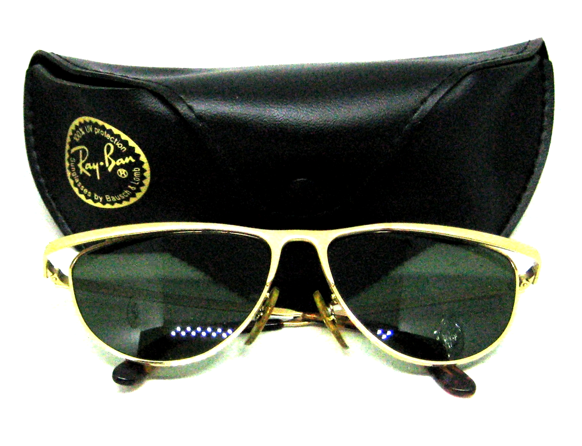 Ray-Ban USA 1970s Vintage B&L Olympian Half Moon Rare NrMint  display picture 3