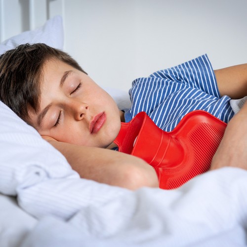 10 x Wärmflasche ohne Bezug, Bett Flasche, Warmwasserbeutel 1 L Wärmeflasche rot - Bild 5 von 9