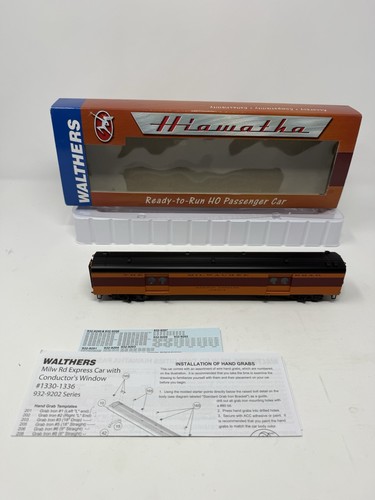 Coche expreso Walthers HO 932-9202 - Twin Cities Hiawatha Milwaukee nuevo en caja nuevo en caja | Zustand: New