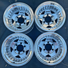 4 Centerline Convo Pro Ht 15 Vintage High Polished Wheels 15x10 Set 6x5.5