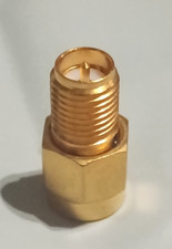 SMA Male To RP-SMA Female connect SMA to RP-SMA RF Connector Adapter  Aviel Ele