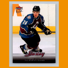 Paul Stastny #152 2007-08 Ultra Colorado Avalanche Hockey Card NHL
