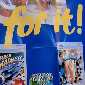 GIOCHI CALIFORNIA - SOLO INSERTO POSTER PROMO NINTENDO NES (NO GIOCO) 1988