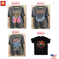 New Apparel Vintage Journey Infinity Tour Concert Rock Band TShirt Gift For Fans