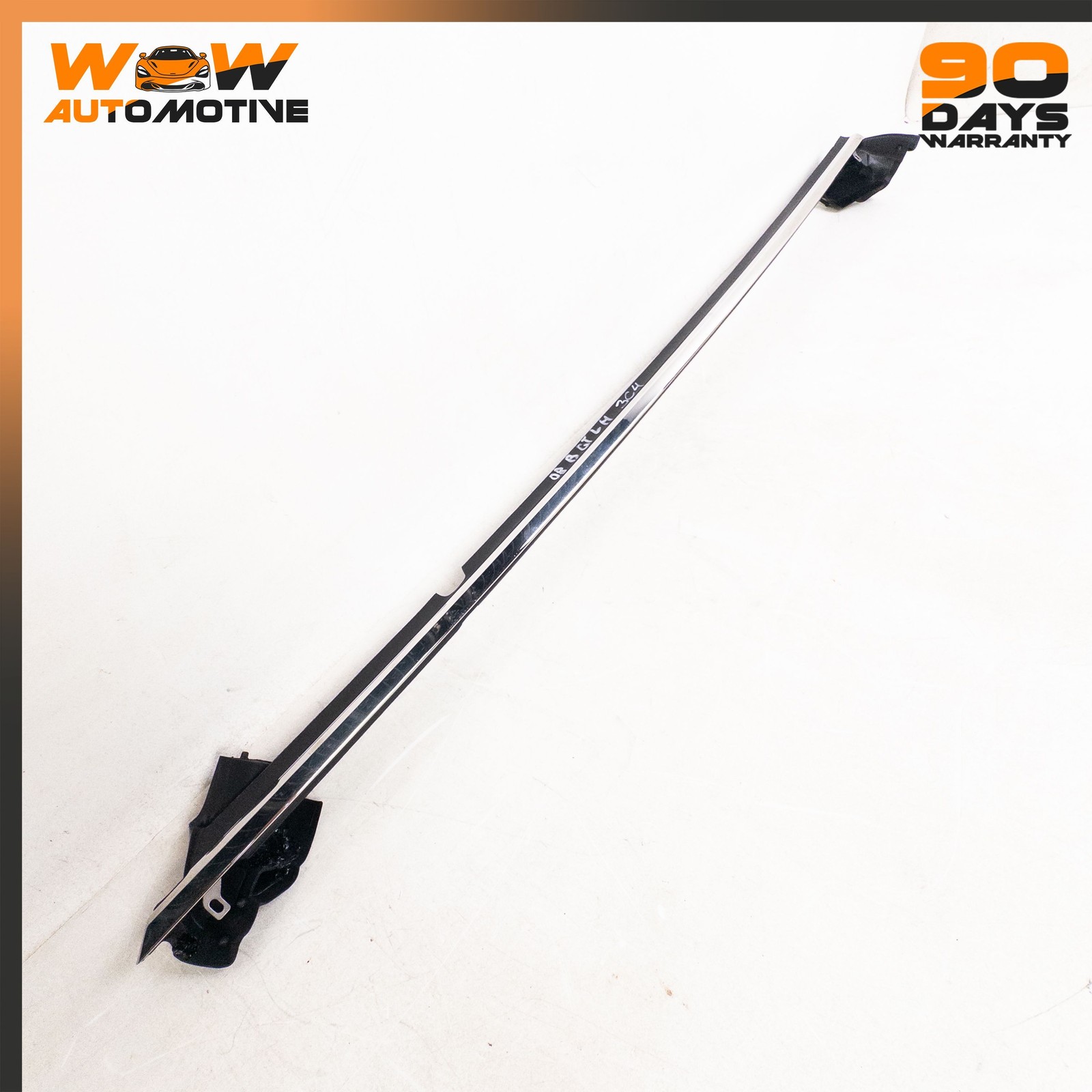 07-11 BENTLEY CONTINENTAL GTC FRONT LEFT OUTSIDE WINDOW WEATHER SEAL MOLDING OEM