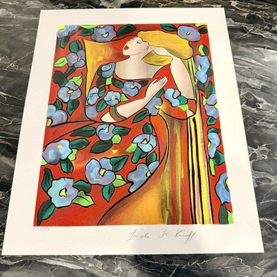 Linda Le Kinff ''Avenir'' Signed Serigraph - Artist Proof EA 1/55 - Rare #1/55