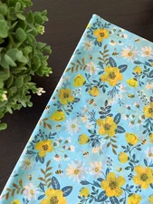 BUMBLE & DAISY Print Design Tissue Paper Sheet Choose Size & Package Amount