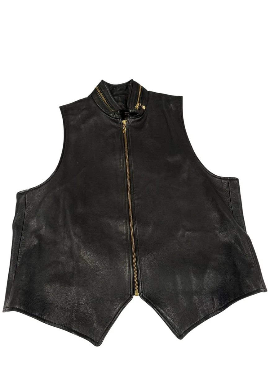 Donna Karan Coats, Jackets & Vests Leather Outer Shell for Women