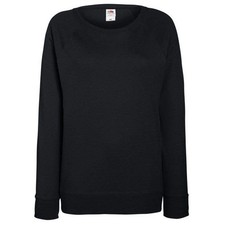 Image of Fruit Of The Loom Women's Lightweight Raglan Sweatshirt Feminine Fit XS-2XL
