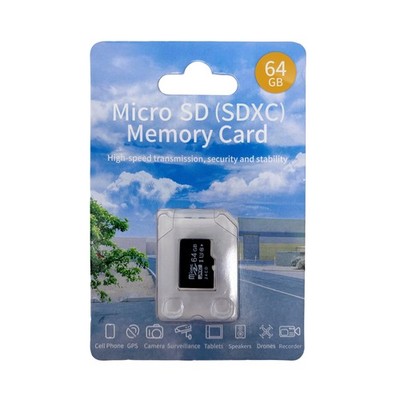 Vital Tech 64GB Micro SD Card - Class 10 UHS-3 Memory for Black 