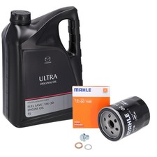 5L ORIGINAL ULTRA 5W-30 FUEL SAVE + MAHLE Ölfilter für MAZDA 3 5 6 CX-5 CX-7