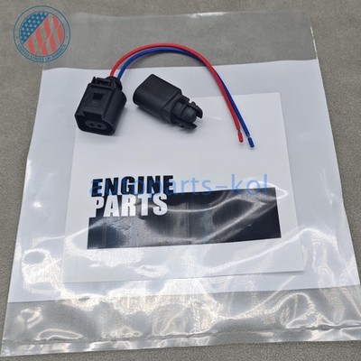 NEW!! Outer Ambient Air Temperature Sensor With Plug Pigtail For Audi VW Jetta