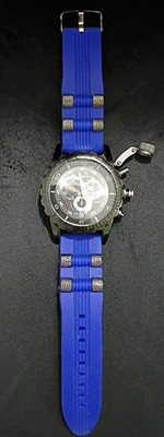 Men's V6 Super Speed Sport No.V0205 Black Dial Stainless Steel Watch