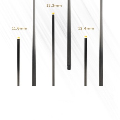 David Loman 29'' Ultra Pro-Taper Carbon Low Deflection Billiard Shaft 11.8/12.2mm