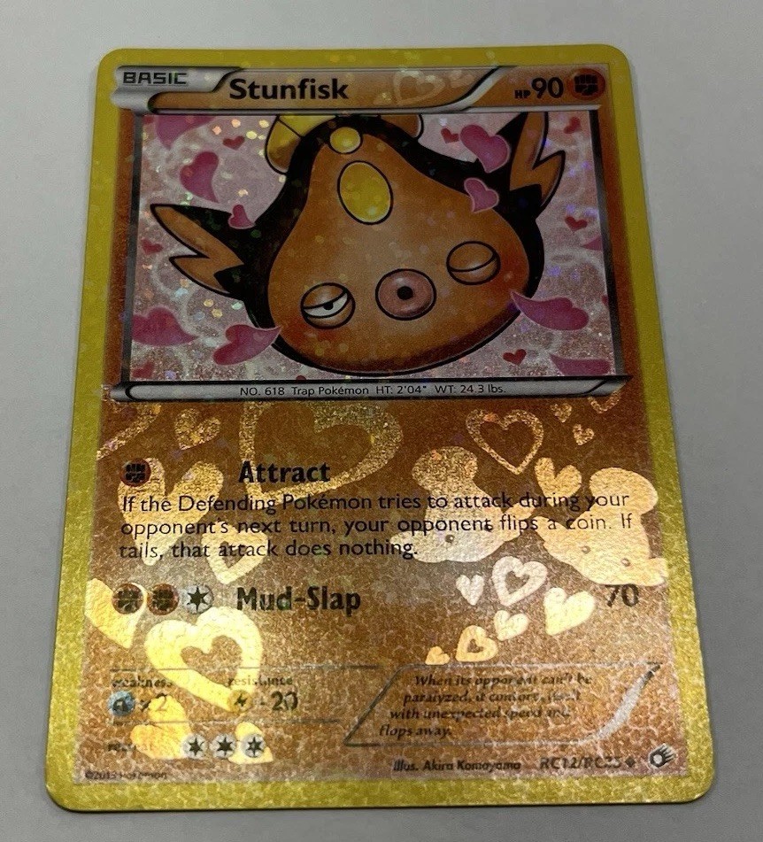 Stunfisk RC12/RC25 Legendary Treasures: Radiant Collection Holo