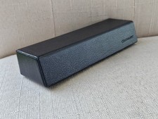 Charmant Eyeglasses Glasses Case Hard Case Black Leather Eye Wear Case only