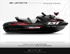 IPD JM Design Graphic Kit for Sea-Doo Gen-3 GTI, GTI SE, GTR, Wake & RXP-X