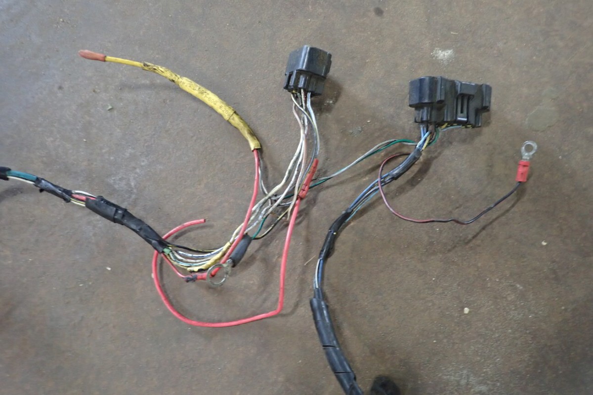 KAWASAKI ZX FUEL INJECTOR WIRING HARNESS (FOR PARTS OR