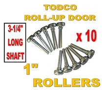 Todco 1" Door Rollers (10 PCS) Style Box Truck Trailer  Overhead Roll Up Door