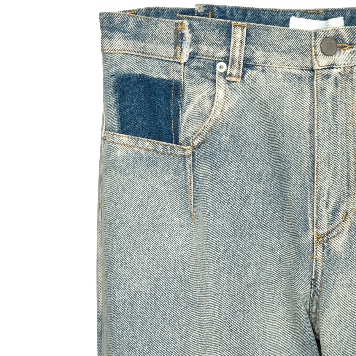 3.1 Phillip Lim (New York) Washed Indigo Denim Weave Full