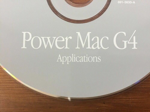 2002 Macintosh Power Mac G4 Applications Software Installation CD Disc 1.4.1 - Picture 2 of 5