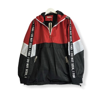 Onttno Jacket Men Size Xl Tricolor With Message On Sleeve Ebay Onttno Jacket Men Size Xl Tricolor With Message On Sleeve Ebay