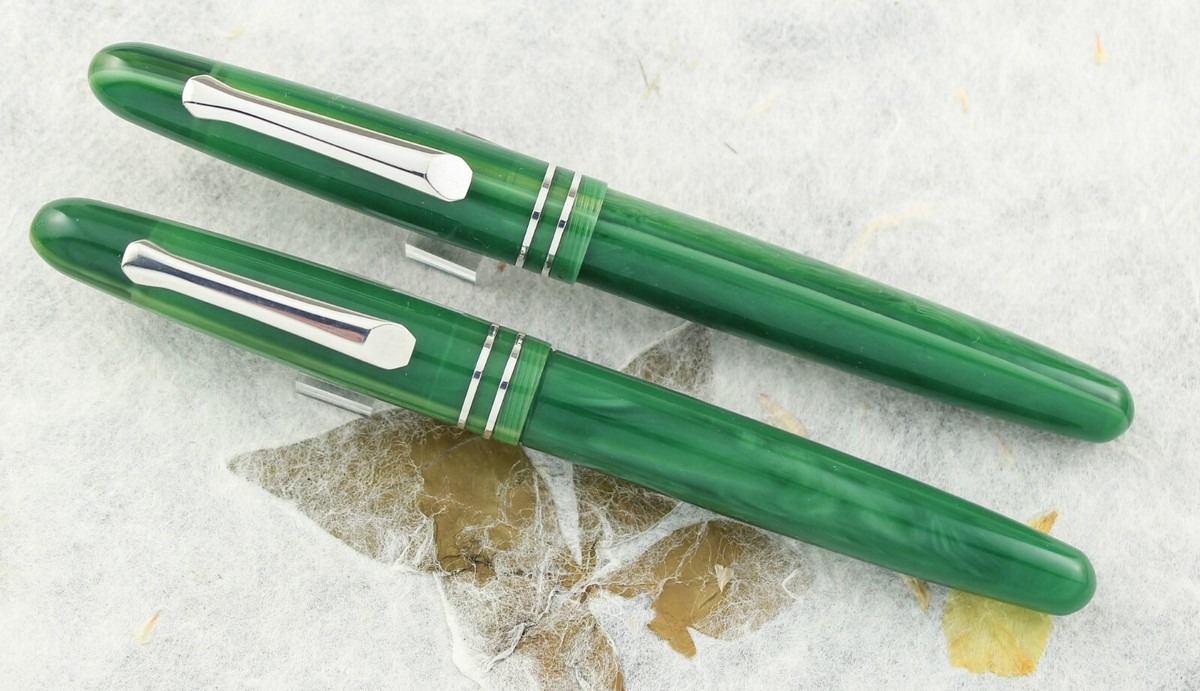 Stipula Club Green Prototype Fountain Pen & Rollerball Set | eBay