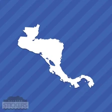 Central America Outline Vinyl Decal Sticker