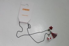 Gymboree Americana Shop Girls Necklace NEW NWT Stars Red Blue Sparkle Cat Kitty