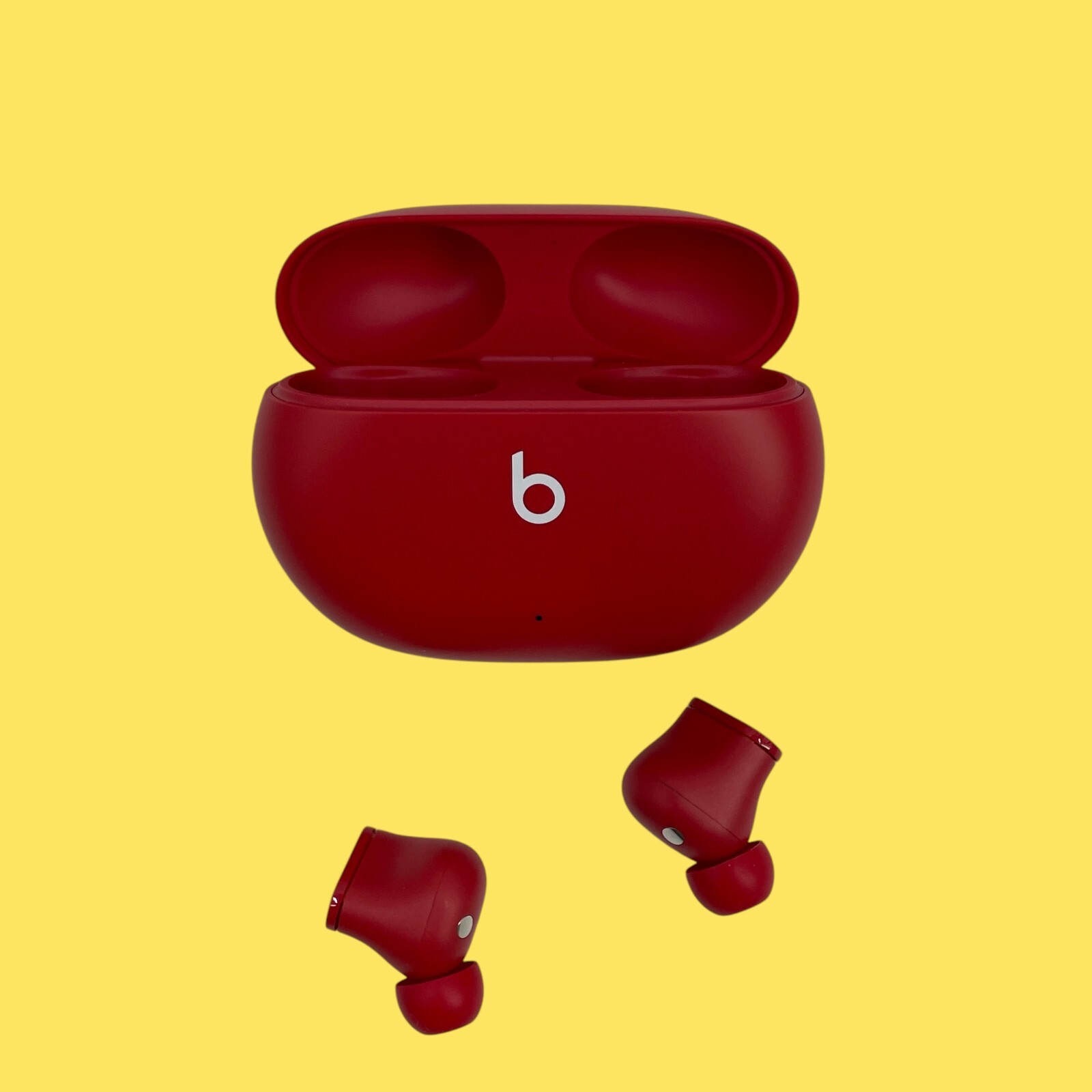 Beats Studio Noise Cancelling Earbuds Bluetooth Model A2514 Headset Red #4123