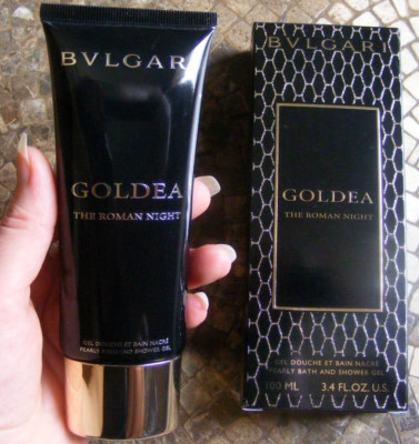 BVLGARI Goldea The Roman Night Pearly Bath and Shower Gel 100ML | eBay