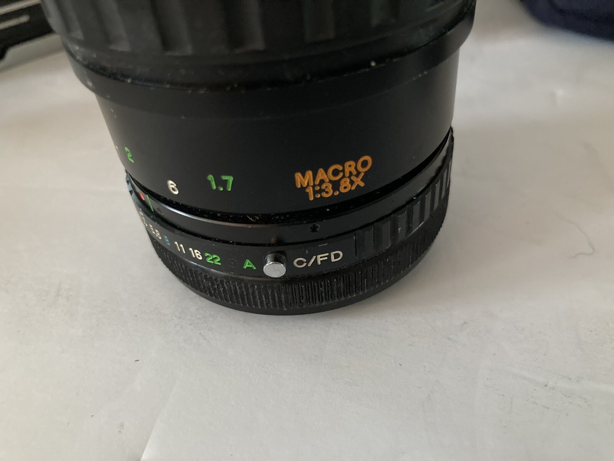 Canon AE-1 Program 35mm Camera 1984 Olympic Games Lens Cap Package