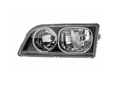 Left Headlight for Volvo V40 1 VS Volvo S40 1 2002 2003 VP1378L Black LHD