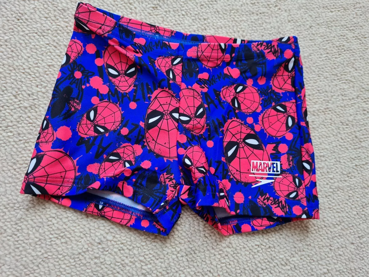 VGC SPEEDO MARVEL Spiderman swim shorts age 1 year superhero swimwear baby