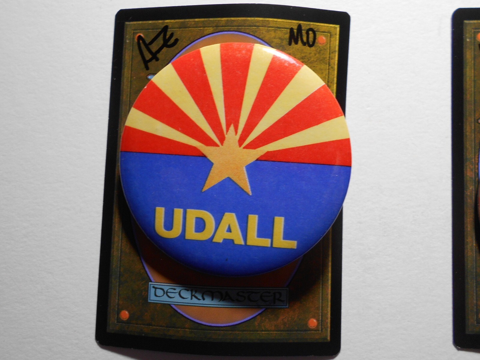 21/4" sunrise Udall Congress Arizona U.S. House cello pinback button