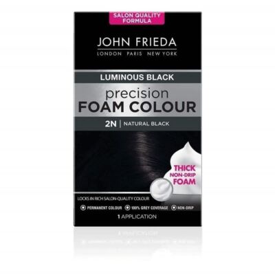 John Frieda Präzision Schaum Farbe Naturschwarz 2N