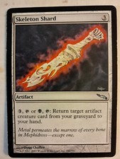 Skeleton Shard [Mirrodin] (242/306) MTG MAGIC LP ARTIFACT BULK DISCOUNT