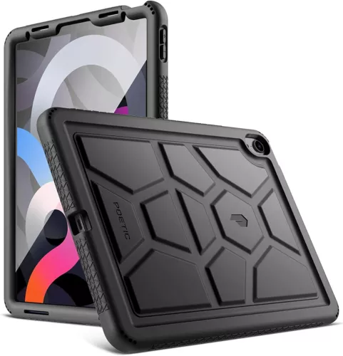 Für iPad Air 13 2024/Air 11 2024/Air 5 2022 Hülle Poetische Silikon Abdeckung schwarz - Bild 14 von 14