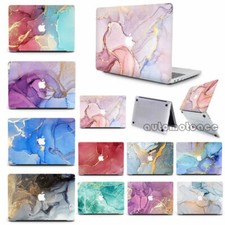 Color Marble Hard Matte Shell For Macbook M4 Air 13 15 Pro 14 16 11 12 inch Case