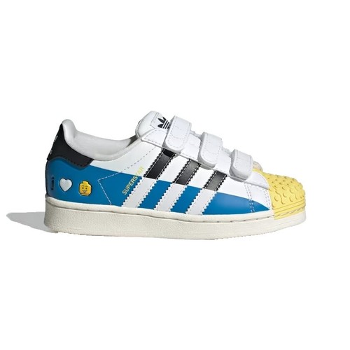 adidas Superstar EL I Unisex Kids Black White Sneakers Size 5K Synthetic |  eBay