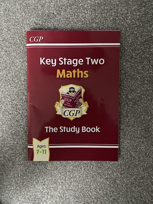 CGP KEY STAGE TWO MATHS - THE STUDY BOOK AGES 7-11 *NEW*