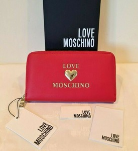 love moschino heart wallet