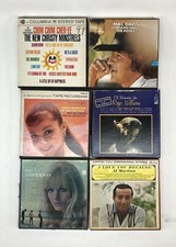 Reel to Reel 6 Tape Lot- Davis, Williams, Martino, Sandpipers, Ames Bros, Xmas