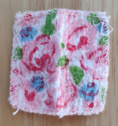 1965-66 Vintage Skipper Beauty Bath Pak Floral Wash Cloth Barbie Francie NM - Picture 3 of 4