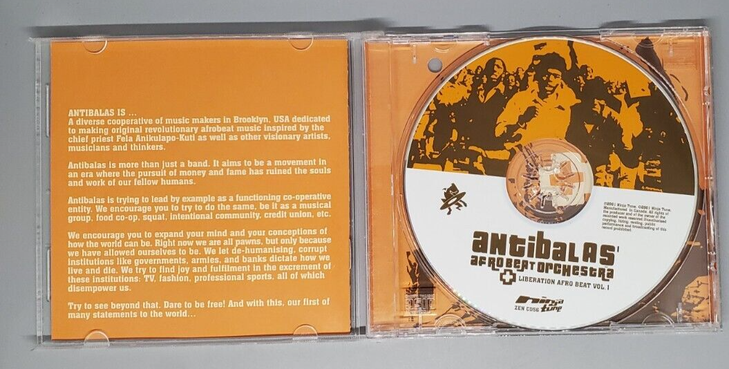 Antibalas Afrobeat Orchestra – Liberation Afro Beat Vol. 1 (CD